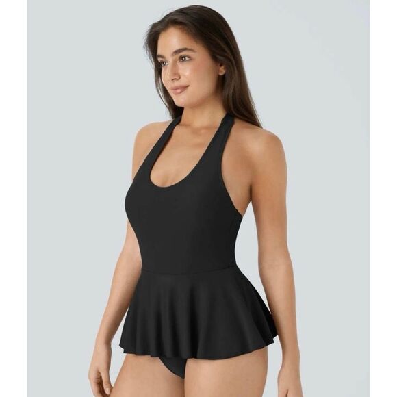 Halara One Piece Halter Swimsuit Size XL NWT - Picture 6 of 9